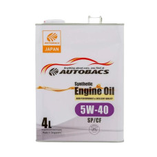 Масло мотор. autobacs engine oil syntetic 5w40 4л