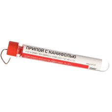 Припой с канифолью 1мм (10гр) rexant