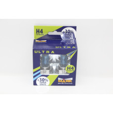 Лампа маяк ультра h4 55/60 12v  superwhite+30%