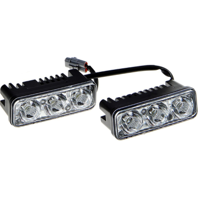 Ходовые огни led квадратные 2шт. мини