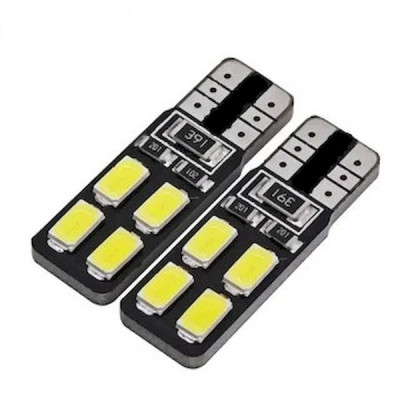 Диод novoled 12v 5w t10 8smd керамика 