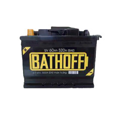 АКБ Bathoff 6CT-60 500а п.п.