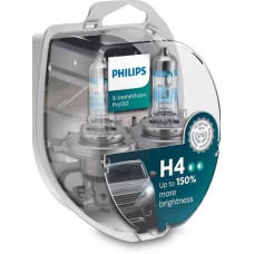 Лампа philips h4 12в 60\55вт x-tremeVision pro150 (к-т)