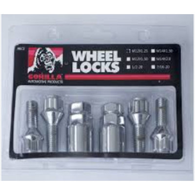 Болт колеса секретный м12*1,25 4шт wheellocks