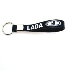 Брелок lada ремешок черный
