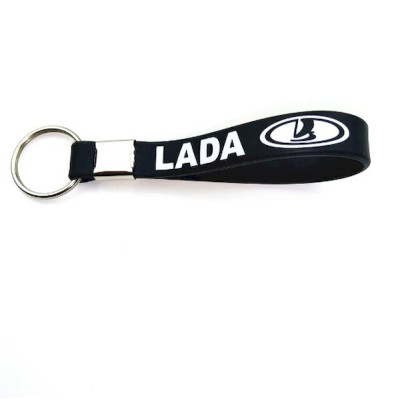 Брелок lada ремешок черный