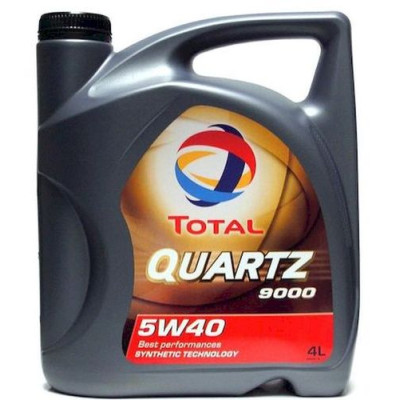 Масло мотор. total quartz 9000 5w40 синт. 4л
