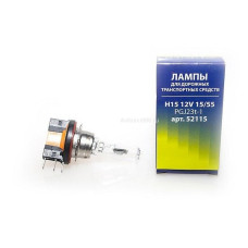 Лампа маяк h15 12v 15/55w