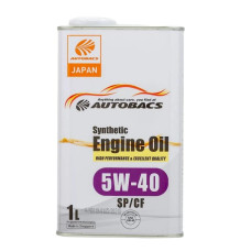 Масло мотор. autobacs engine oil syntetic 5w40 1л