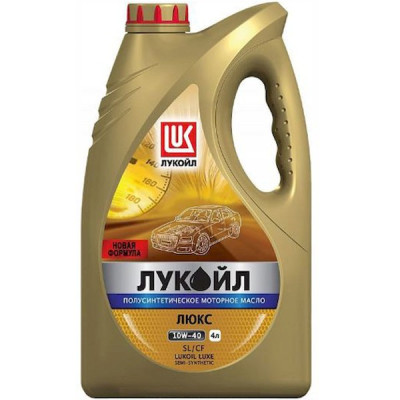 Масло мотор. lukoil lux 10w40 sl/cf п/синт. 4л