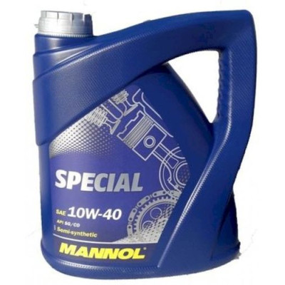 Масло мотор. mannol special 10w40 п/синт. 4л