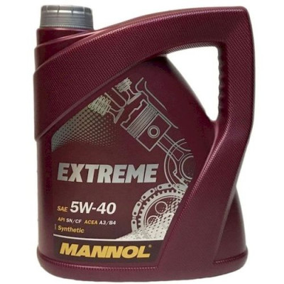 Масло мотор. mannol extreme 5w40 синт. 4л