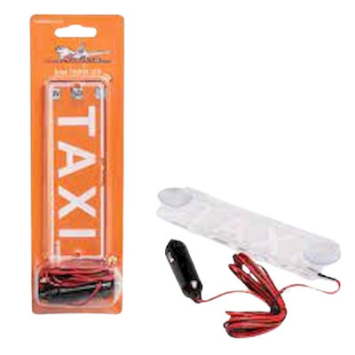 Знак taxi (шашки) airline светодиод в салон 12В (белый)