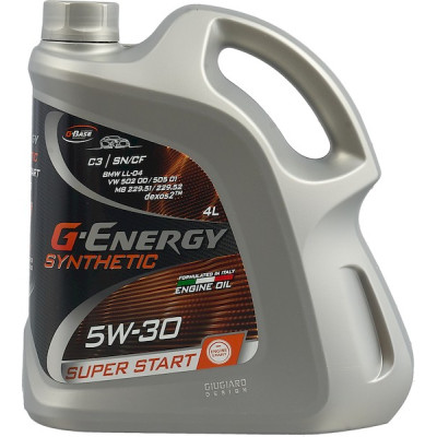 Масло мотор. g-energy synthetic active 5w30 4л