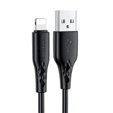 Кабель borofone iphone 1м 2.4А