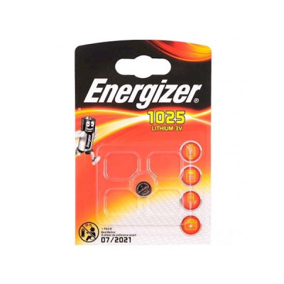 Батарейка energizer cr1025-1bl