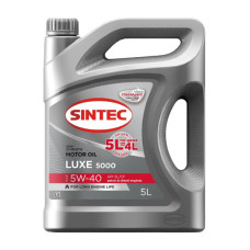 Масло мотор. sintec luxe 5000 5w40 sl/cf п/синт. 5л