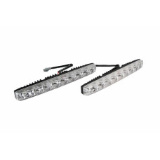 Ходовые огни, led комп. 2шт черн. корпус