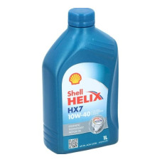 Масло мотор. shell helix hx7 10w40 п/синт. 1л eu