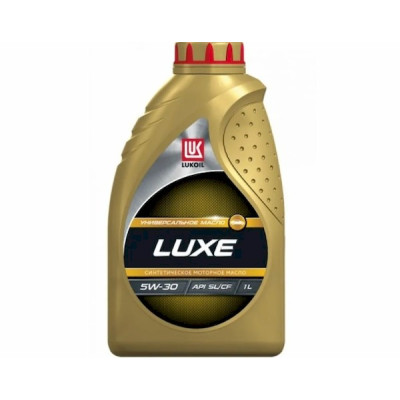 Масло мотор. lukoil lux 5w30 sl/cf синт. 1л