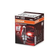 Лампа osram h4 12v +100% night breakere 2шт