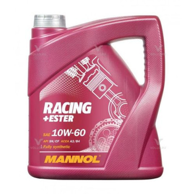 Масло мотор. mannol racing+ester 10w60 синт. 4л